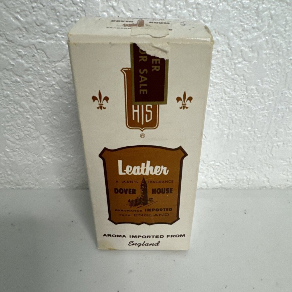 Vtg. Dover House His cologne Men New In Orig. Box  With Orig.Tags Tester no.637